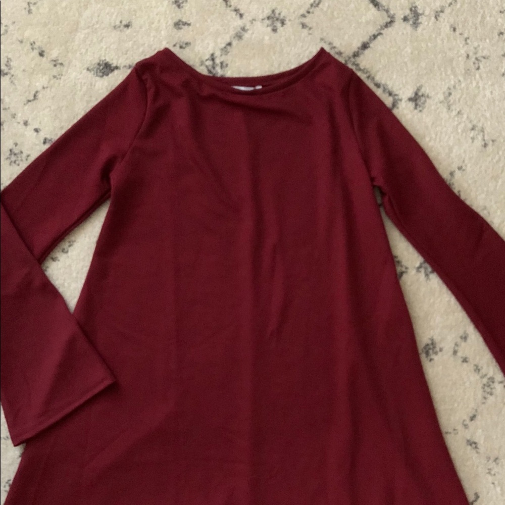 Bell sleeve dress